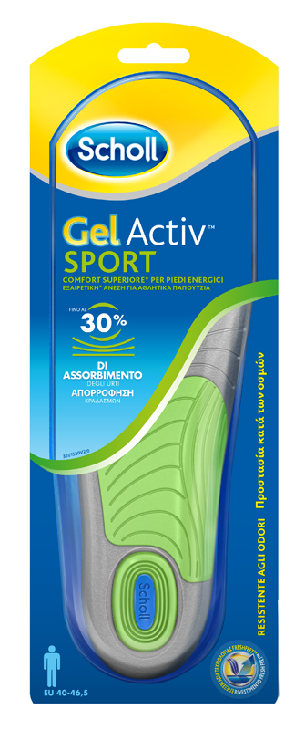 SCHOLL GEL ACTIV SPORT UOMO - Farmacia Castello Srl