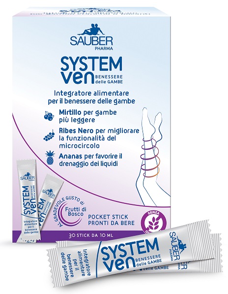 SAUBER SYSTEM VEN 30 STICK 10 ML - Farmacia Castello Srl