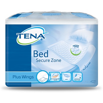 TRAVERSA PER INCONTINENZA TENA BED PLUS RIMBOCCABILE 80X180 CM PLUS 20 PEZZI - Farmacia Castello Srl