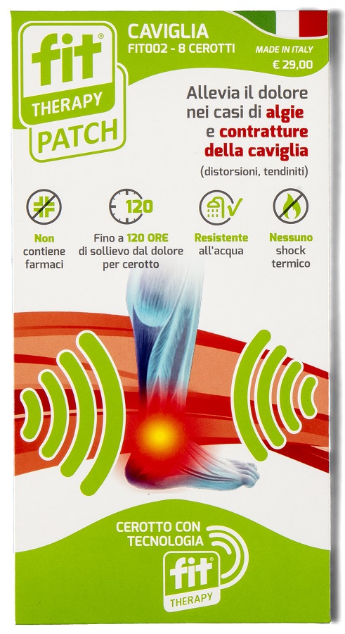CEROTTO FIT THERAPY CAVIGLIA 8 PEZZI - Farmacia Castello Srl