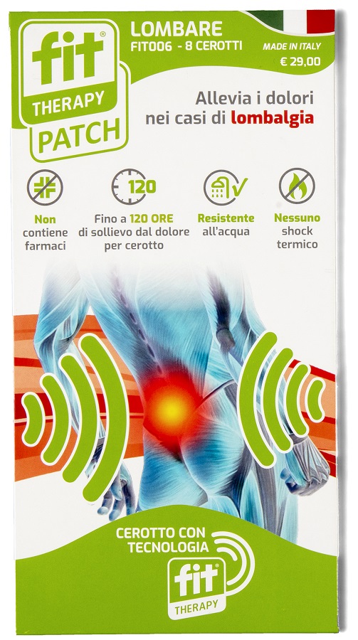CEROTTO FIT THERAPY LOMBARE 8 PEZZI - Farmacia Castello Srl
