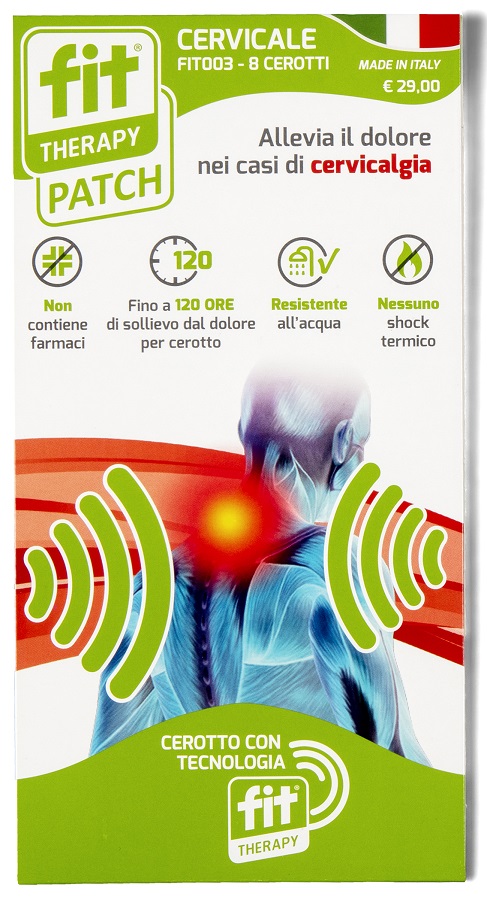CEROTTO FIT THERAPY CERVICALE 8 PEZZI - Farmacia Castello Srl