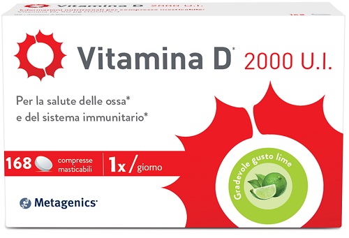 VITAMINA D 2000 UI 168 COMPRESSE MASTICABILI - Farmacia Castello Srl