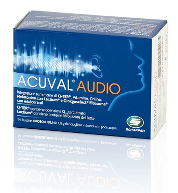 ACUVAL AUDIO 14 BUSTINE OROSOLUBILE 1,8 G - Farmacia Castello Srl