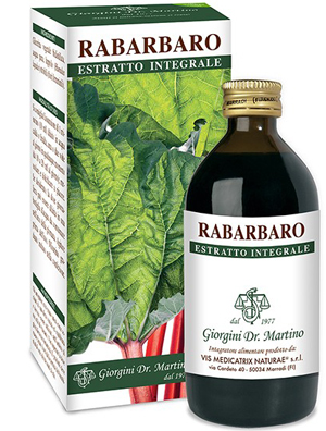 RABARBARO ESTRATTO INTEGRALE 200 ML - Farmacia Castello Srl