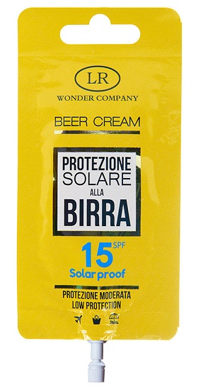 BEER CREAM PROTEZIONE SOLARE MEDI ALLA BIRRA SPF 15 15 ML - Farmacia Castello Srl