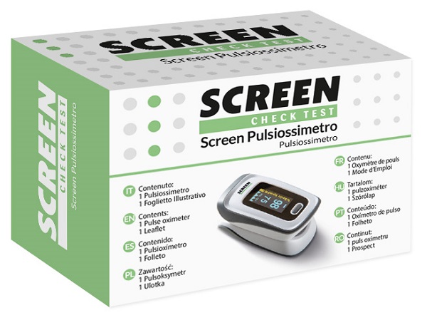 PULSIOSSIMETRO SCREEN CHECK TEST - Farmacia Castello Srl