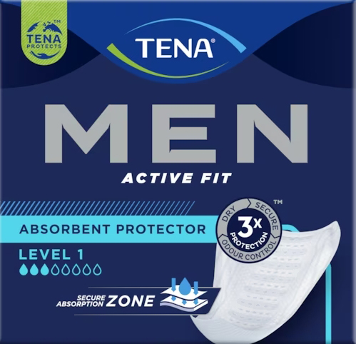 PANNOLONE SAGOMATO TENA MEN LEVEL 1 12 PEZZI - Farmacia Castello Srl