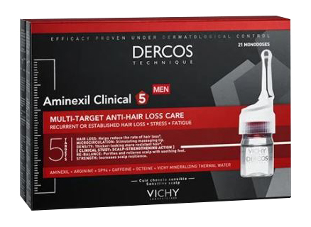 DERCOS AMINEXIL FIALE 42 UOMO 6 ML - Farmacia Castello Srl