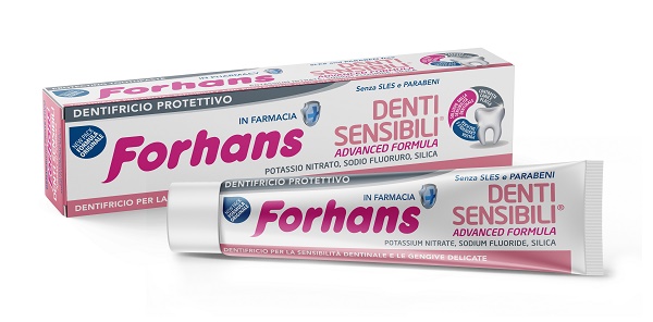 FORHANS SP DENTIFRICIO DENTI SENSIBILI ADVANCED 75 ML - Farmacia Castello Srl