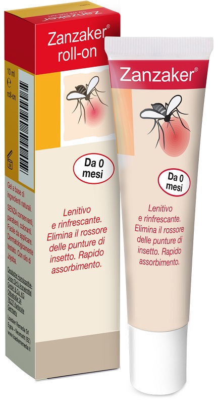 ZANZAKER ROLL ON TUBO 10 ML - Farmacia Castello Srl