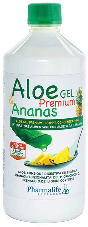ALOE GEL PREMIUM & ANANAS 1 LITRO - Farmacia Castello Srl