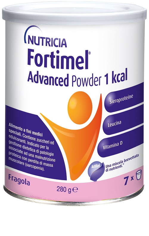 NUTRICIA FORTIMEL ADVANCED POWDER 1 KCAL FRAGOLA 280 G - Farmacia Castello Srl