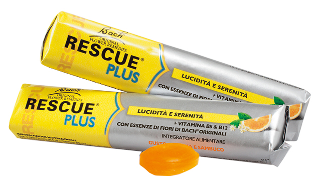 RESCUE ORIGINAL PLUS 10 CONFETTI AROMA ARANCIA E SAMBUCO - Farmacia Castello Srl