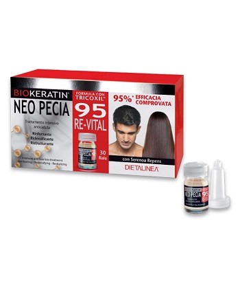BIOKERATIN NEO PECIA 95 RE-VITAL TRATTAMENTO INTENSIVO ANTICADUTA 30 FIALE DA 3 ML - Farmacia Castello Srl