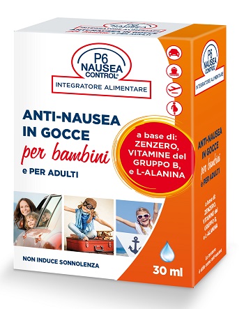 P6 NAUSEA CONTROL GOCCE ANTINAUSEA 30 ML - Farmacia Castello Srl
