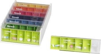 SUPAIRBOX PORTAPILLOLE PER SETTEGIORNI ARCOBALENO - Farmacia Castello Srl