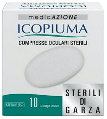 COMPRESSE OCULARI ADESIVE STERILI 10 PEZZI - Farmacia Castello Srl