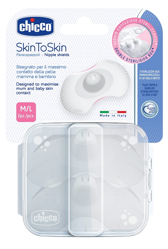 CHICCO PARACAPEZZOLI SILICONE LARGE - Farmacia Castello Srl