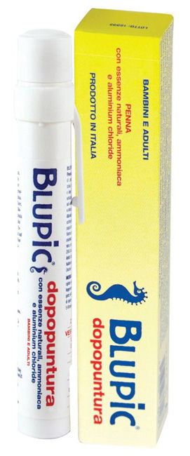 BLUPIC DOPOPUNTURA PENNA CON ESSENZE NATURALI E AMMONIACA ASTUCCIO - Farmacia Castello Srl