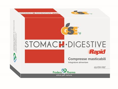 GSE STOMACH DIGESTIVE RAPID 24 COMPRESSE MASTICABILI - Farmacia Castello Srl