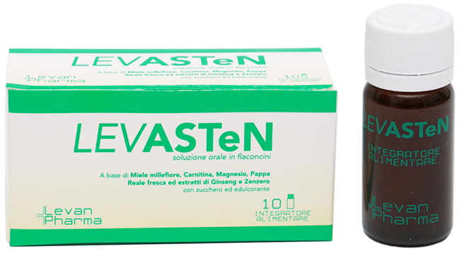 LEVASTEN 10 FLACONCINI DA 10 ML - Farmacia Castello Srl