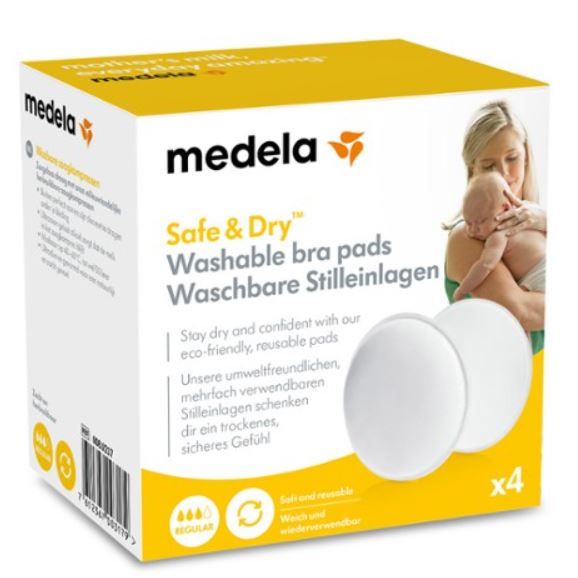SAFE & DRY COPPETTA ASSORBILATTE LAVABILE 4 PEZZI - Farmacia Castello Srl
