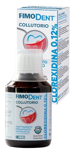 FIMODENT COLLUTORIO CLOREXIDINA SPDD 0,12% 200 ML - Farmacia Castello Srl
