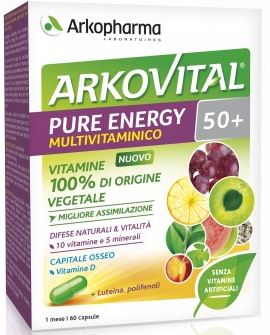 ARKOVITAL PURE ENERGY 50+ 60 CAPSULE - Farmacia Castello Srl