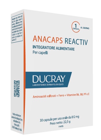 ANACAPS REACTIV DUCRAY 30 CAPSULE 2017 - Farmacia Castello Srl