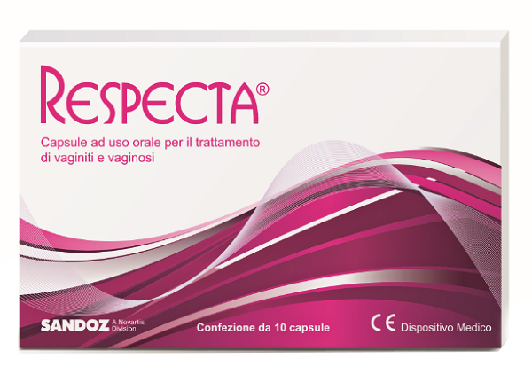 RESPECTA 10 CAPSULE AD USO ORALE PER VAGINITI E VAGINOSI - Farmacia Castello Srl