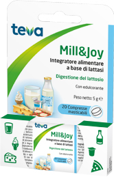 MILL&JOY TEVA 20 COMPRESSE MASTICABILI - Farmacia Castello Srl
