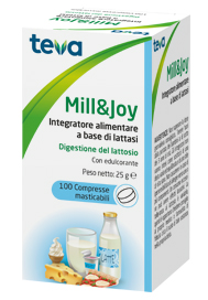 MILL&JOY TEVA 100 COMPRESSE MASTICABILI - Farmacia Castello Srl