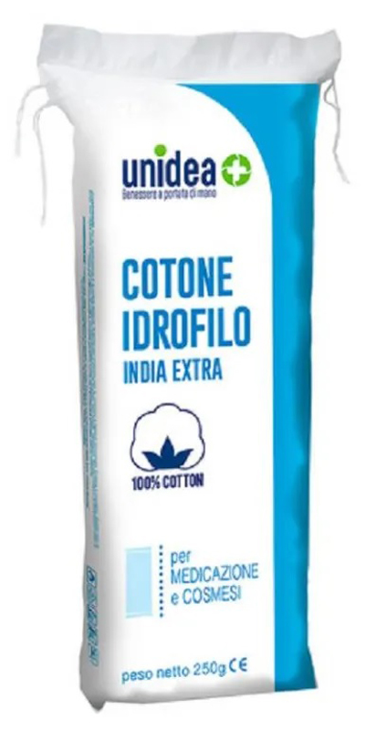 COTONE IDROFILO UNIDEA 250 G - Farmacia Castello Srl
