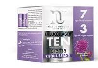 NATUR UNIQUE IALUCOLLAGEN TEN CREAM VISO RIEQUILIBRANTE MISTE 50 ML - Farmacia Castello Srl