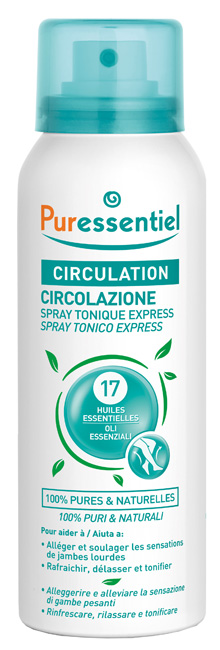 PURESSENTIEL SPRAY TONICO EXPRESS CIRCOLAZIONE 100 ML - Farmacia Castello Srl