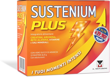 SUSTENIUM PLUS 22 BUSTINE 176 G PROMO - Farmacia Castello Srl