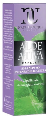 NATUR UNIQUE SHAMPOO ALOE ATTIVA INTENSA DELICATEZZA 250 ML - Farmacia Castello Srl