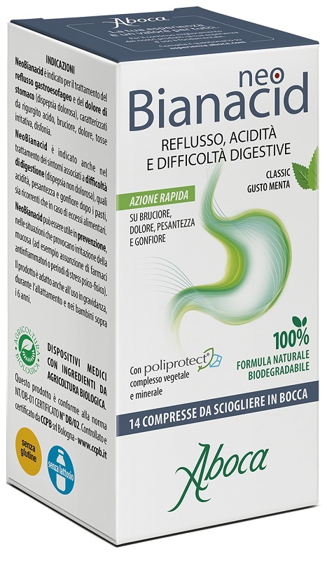 NEOBIANACID 14 COMPRESSE MASTICABILI - Farmacia Castello Srl