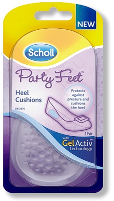 PLANTARE ORTOPEDICO SCHOLL PARTY FEET GEL ACTIVE TALLONE - Farmacia Castello Srl