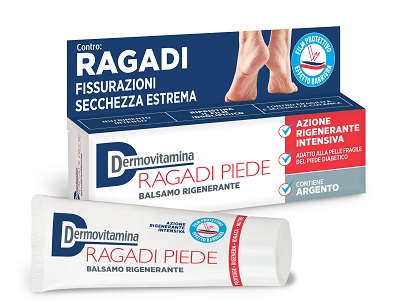 DERMOVITAMINA RAGADI PIEDI BALSAMO RIGENERANTE 75 ML - Farmacia Castello Srl