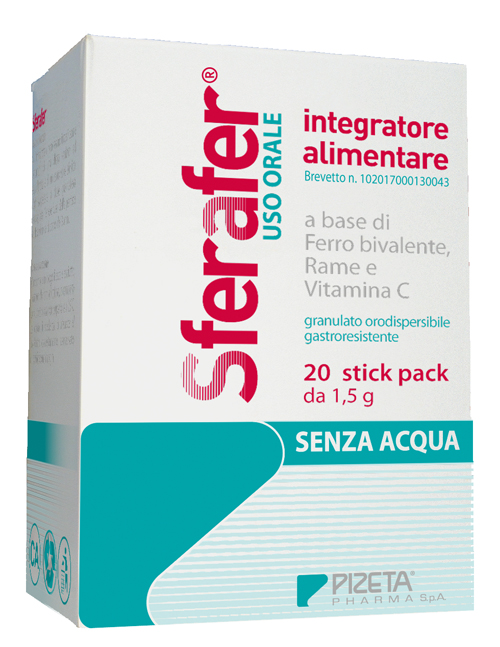 SFERAFER 20 STICK PACK - Farmacia Castello Srl