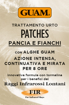 GUAM PATCHES TRATTAMENTO URTO PANCIA E FIANCHI 8 PEZZI - Farmacia Castello Srl