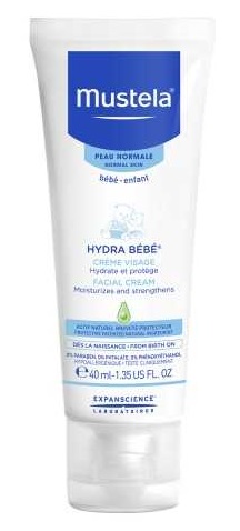 MUSTELA HYDRA BEBE' CREMA VISO 24H 40 ML - Farmacia Castello Srl