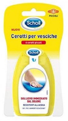 SCHOLL CEROTTI PER VESCICHE PICCOLI 6 PEZZI - Farmacia Castello Srl