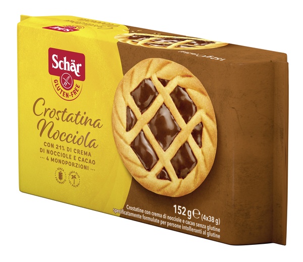 SCHAR CROSTATINA NOCCIOLA 4 MONOPORZIONI DA 38 G - Farmacia Castello Srl
