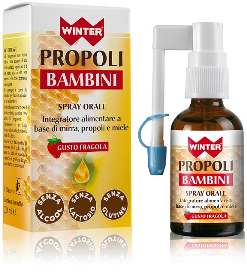 WINTER PROPOLI SPRAY BAMBINI 20 ML - Farmacia Castello Srl
