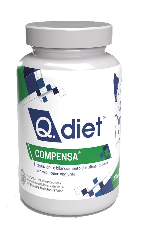 COMPENSA Q DIET POLVERE 250 G - Farmacia Castello Srl