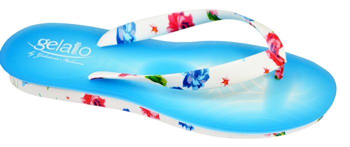 CALZATURA GELATO ROSE CON PLANTARE IN GEL LIGHT BLU 41/42 - Farmacia Castello Srl