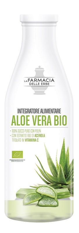 FARMACIA DELLE ERBE ALOE VERA SUCCO PURO BIO 1000 ML - Farmacia Castello Srl